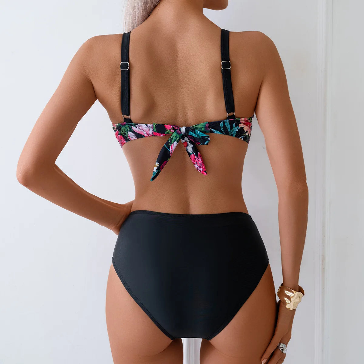 2025 Cover Belly Sexy Bikinis Women's Swimwear Female Swimsuit For Swimming Wear Bathing Suits Bikini Set Beachwear Pool Bather