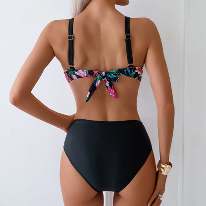 2025 Cover Belly Sexy Bikinis Women's Swimwear Female Swimsuit For Swimming Wear Bathing Suits Bikini Set Beachwear Pool Bather