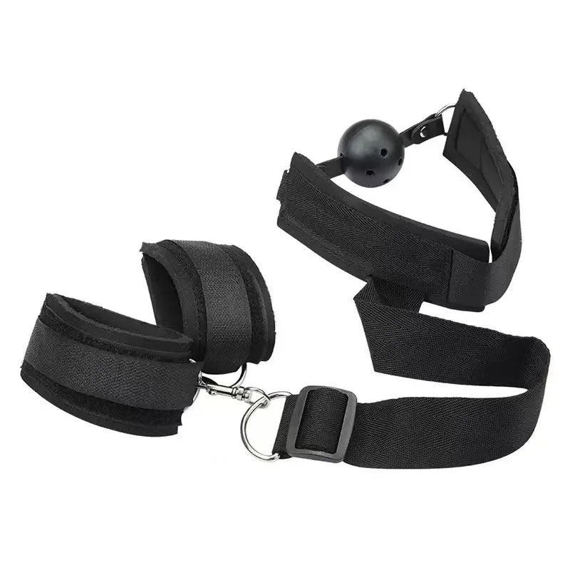 Adult Games Erotic Sex Toys For Woman Couples Slave Neck Collar Wrist Nylon  Bondage Restraints Collar Fetish sexy toys for play
