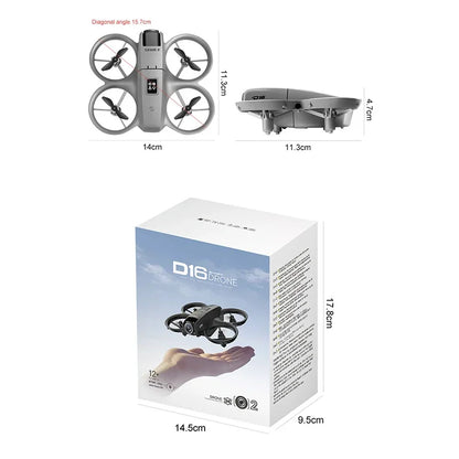 Xiaomi D16 Drone 8K Aerial GPS Avoidance Bushless Motor Drone Electric Adjustment HD Profesional Dual-camera Optical Flow
