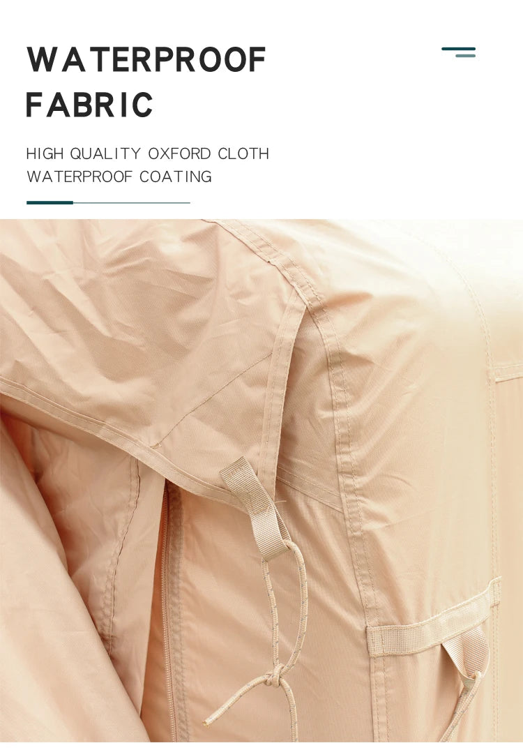 Outdoor Outdoor Camping Style Inflatable Tent Overnight Rainproof Thickeneded Camping Style Outdoor Cabin Roof 8 Square Meters