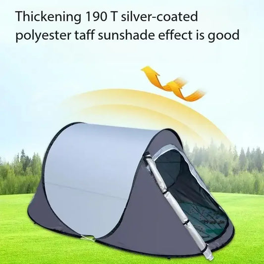 Sunscreen Tent For Outdoor , Automatic Installation-free Tent, Pop Up Tent,windproof sunscreen coating thickened camping tent
