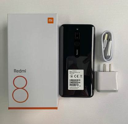 Original Xiaomi Redmi 8 4GB 64GB 4700 mAh Smartphone Dual SIM 6.22'' 12MP+2MP+8MP Snapdragon 439 Octa-Core 4G LTE Mobile Phone