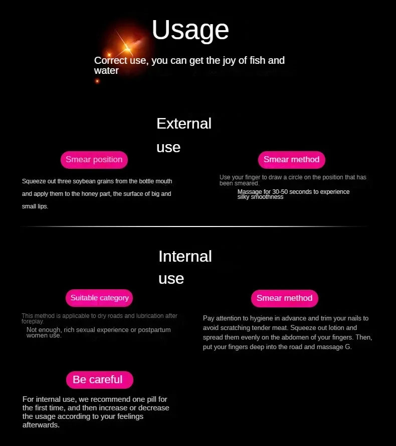 Women Intense Orgasmic Gel Sex Exciter Enhanced Pleasure Orgasm Gel Aphrodisiac Female Enhance Climax Vaginal Tight Oil Adult