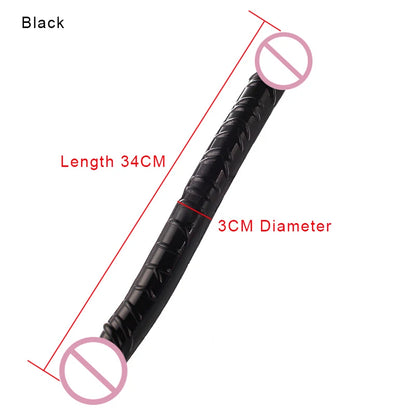 Sexy Toys Both Ends Dildo For Women Vaginal Plugs Prostate Massager Masturbators Adult Supplies Anal Dilator Exotic Accessories