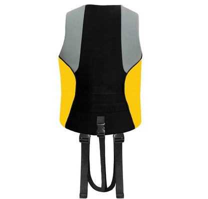 Life Jacket Adult Neoprene Life Vest Surf Raft Kayak Fishing Jet Ski Vest Water Sport Swimming Rescue Super Buoyancy Life Jacket