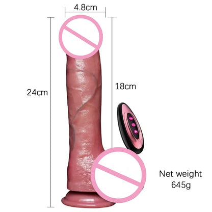Realistic Dildo Penis, Wireless Remote Control, Vibrating Massager, Female Sex Toys, Anal Plug Masturbator 18 + Adult Products