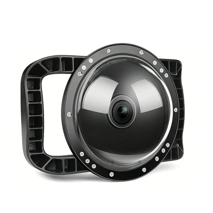 Underwater Dome Port for DJI osmo action4/5 Pro/6 Camera, Anti- Scratch Acrylic Material, Well-Designed Hatch Closure System
