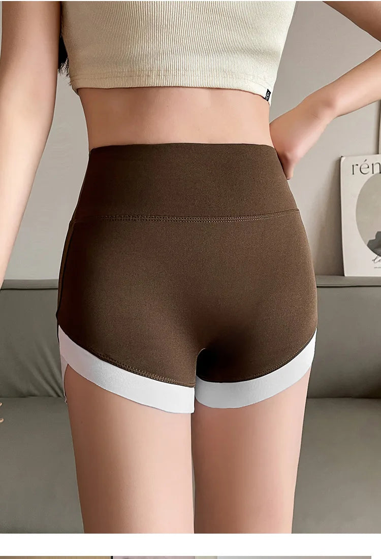 Summer Shark Pants Women Thin Style Leggings High Waist Hip Liftting Traceless Safety Pants Quick Drying and Breathable Shorts