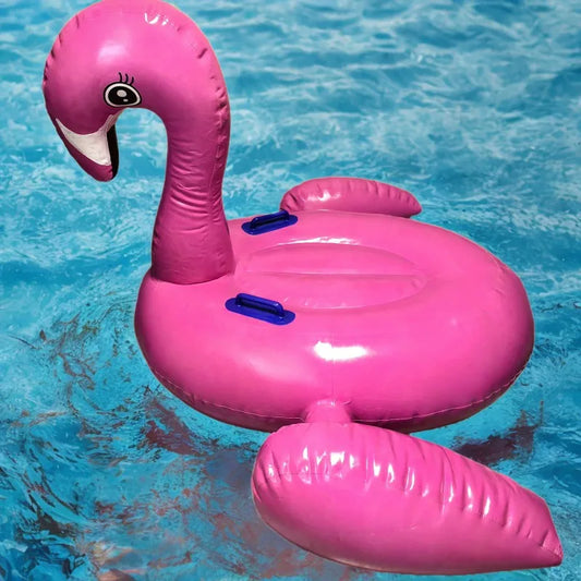 Inflatable Flamingo Pool Float Party Float Summer Beach Swimming Pool Raft Flamingo Ride-on
