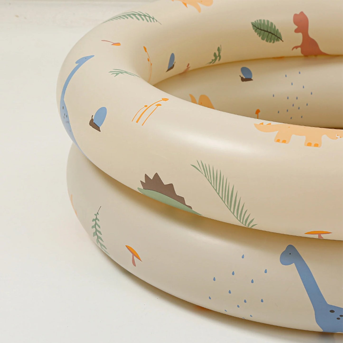 Inflatable Pool Baby Retro Blow Up Swimming Pool Family Cute Style Thickened Water Pool