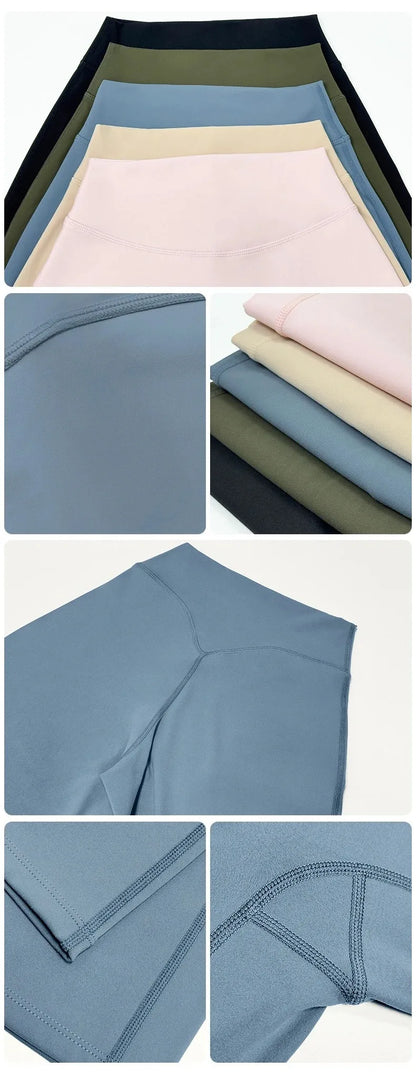 Straight Sports Leggings For Women's Fitness Sportswear Hips Without Embarrassment Yoga Pants Breathable Wide-leg Pants
