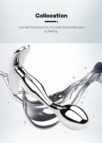 Metal Anchor Base Anal Plug outdoor Butt Plug Stainless Dildos Women'S Vaginal Plug Adult Couple Gay Masturbating Intimate Toys