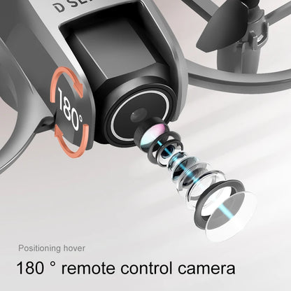 NEW Drones D16 GPS 8K Professional HD 180° Dual Camera 5G WIFI Brushless Motors Obstacle Avoidance FPV Foldable Quadcopter Drone