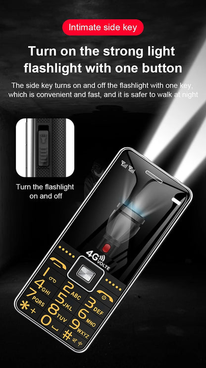 Low Price Elderly Mobile Phone Big Push Button Fast Call Dual Sim Cards Loud Sound Cellphone SOS Two Torch Cheap Large Battery