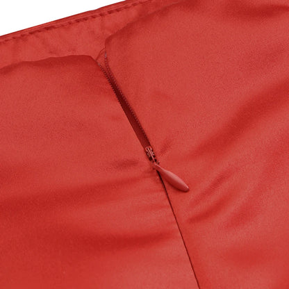 ZANZEA Bohemian Women Satin Silk Black Long Skirts Elegant Solid A-Line Party Jupes Femme Waist Zipper Oversized Casual Dresses