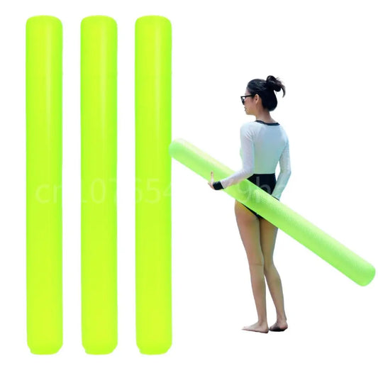 PVC Pool Inflatable Sticks Inflatable Pool Noodles Stick Giant Blow Up Pool Noodles for Adult Swimming Pools Beach Lake Party