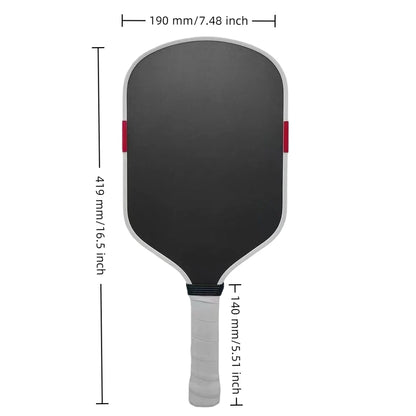 Selkirk-Style T700 Carbon Fiber 5th Gen Pickleball Paddle, Boomstick Core, Hot-Pressed