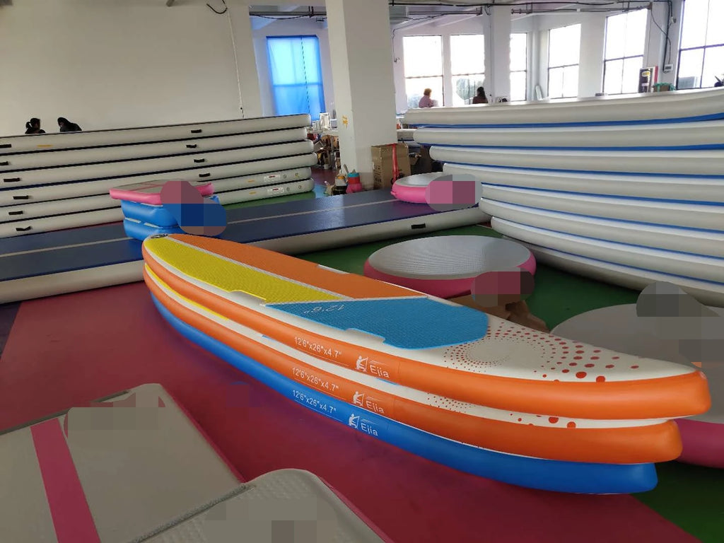 DWF Inflatable Water Mat Floating Dock Swim Fishing Pontoon Platform Air Deck Drop-Stitch Basking Dock for Sale