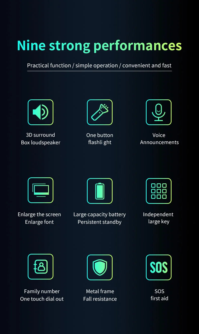 Q8 GSM 2G Rugged Mobile Phone Big Battery Double Flashlight 2.4inch HD Screen Dual Sim Large Button Cheap Cellphone For Elderly