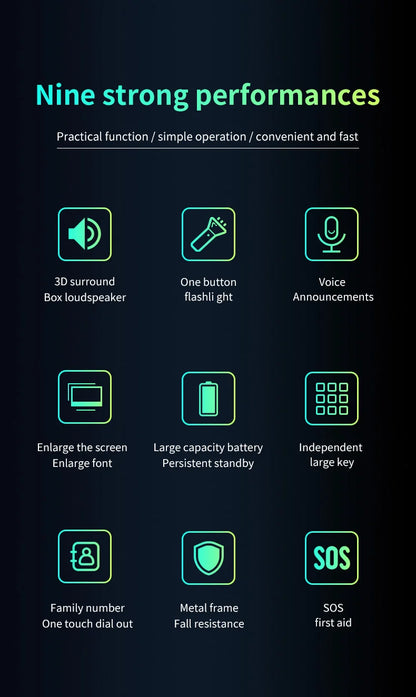 Q8 GSM 2G Rugged Mobile Phone Big Battery Double Flashlight 2.4inch HD Screen Dual Sim Large Button Cheap Cellphone For Elderly