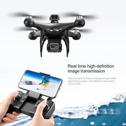 Remote Control Drone 4K Dual Camera Obstacle Avoidance Brushless Motor RC Quadcopter Drone with Storage Bag for Kids Adults
