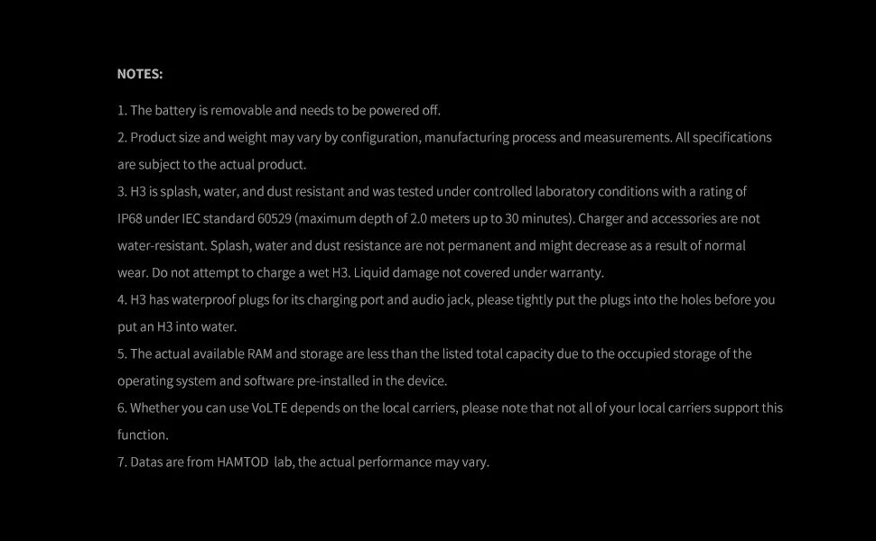 HAMTOD H3 Rugged Phone 2.8 inch HD Screen Quad-core 2000mAh Battery 0.3MP Camera 4G VoLTE