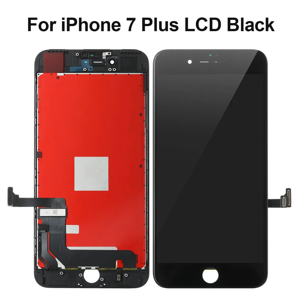 For iPhone 5 5C 5S SE 6 6S 7 8 Plus LCD Display Touch Screen Replacement For iphone 7G 7P 8G 8 Plus LCD Screen Tempered Glass