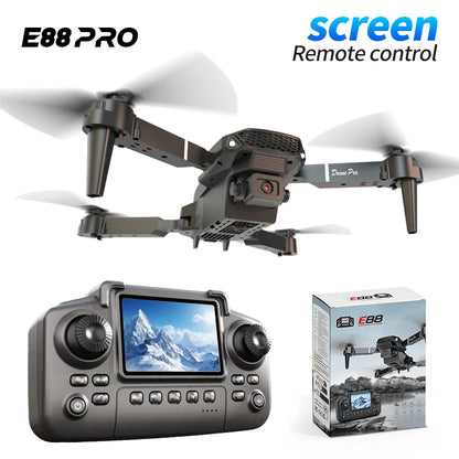 Drone 4k Professional Dron Remote Control Camera Model Airplane Multi-rotor Aircraft Quadcopter Drone UAV Wide-View