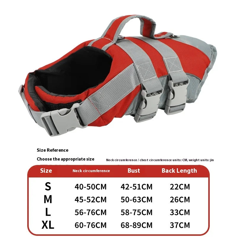 Dog Life Jacket Summer Safety Clothes Dog Life Vest Swimming Clothes Swimwear Pet Coat Jacket
