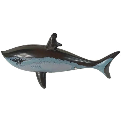 Inflatable Shark Float Beach Pool Party Swimming Water Game Fun Sports Inflatable Toy Holiday Vacation Gift For Home Outdoor