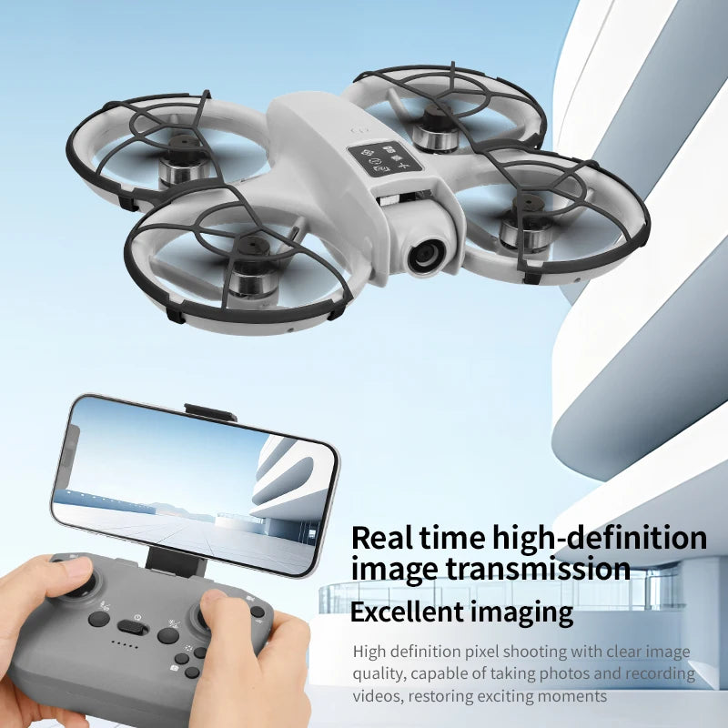 RC Dron with Glasses WIFI FPV H36 Drone Wide Angle HD 4K Camera Height Hold RC Foldable Quadcopter Dron Helicopter Toys Gifts