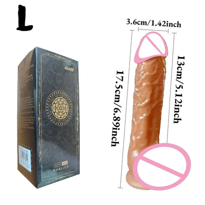 Adult Sex Toys Anal New Realistic Dildo Huge Sucker Soft Dildos for Women Masturbator Female Vagina Massage Anal Plug Product18+