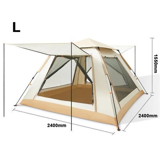 Outdoor Self-driving Travel Camping Tent Automatic Quick-opening Tent Rainproof Sunshine-proof Tent Fishing Sunshine Shelter