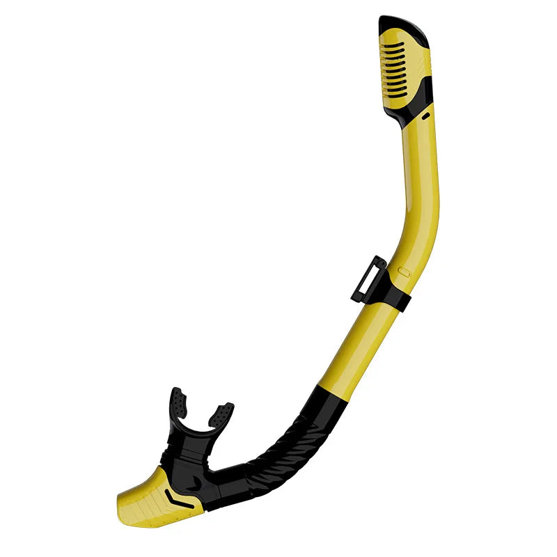 Diving Mask Snorkeling Full Dry Breathing Tube Set, Large Frame Swimming Goggles, Liquid Silicone Diving Mask