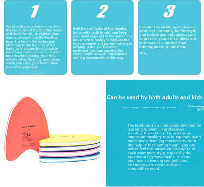 1 Piece Swimming Beginner Hand-held Board Water Board, Outdoor Indoor Swimming Pool Seaside A-shaped Board, Floating Board