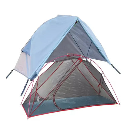 Outdoor Camping Off-The-Ground Tent Portable Single Tent Aluminum Alloy Folding Mosquito Net Fishing Tent
