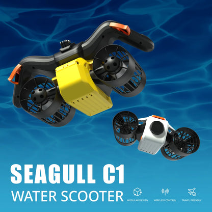 High Speed Electric Under Sea Water Motor Scooter Electric Underwater Propeller Sea Scooter for Diving Snorkeling