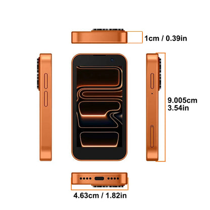 SOYES i17 Mini Smartphone 3.0" Display 2GB RAM 16GB ROM Dual SIM Standby Dual Camera Android 9.0 Multi Apps Support Small Phone