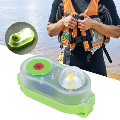 LED Seawater Activated Life Jacket Light Safety Vest for Adult Waterproof Survival Gear Accessory