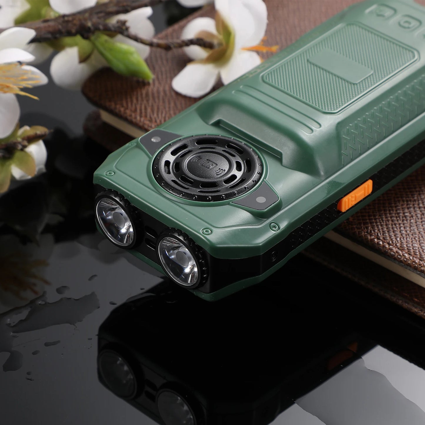 Rugged Mobile Phone M6000 GSM 2G Network 4 SIM Cards Magic Voice 3.5mm Jack 2.4'' Display Big Keyboard Cellphone For Elderly