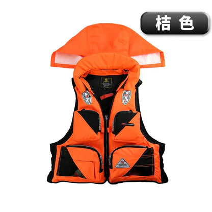 Outdoor Wading Sports Vest Adult Sea Fishing Life Jacket Sea Fishing Wading Multi-pocket Removable Quick-dry Fishing Life Jacket
