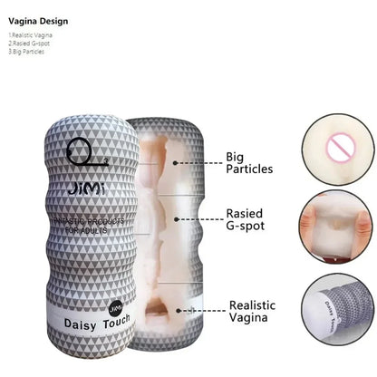 Realistic Vagina Anal Male Masturbator Soft Tight Pussy Erotic Adult Toys Penis Sex Toys for Men Masturbation Cup Adult Supplies