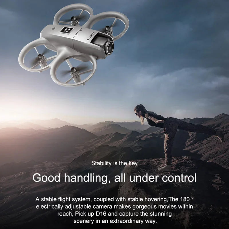 Xiaomi D16 Drone 8K Aerial GPS Avoidance Bushless Motor Drone Electric Adjustment HD Profesional Dual-camera Optical Flow