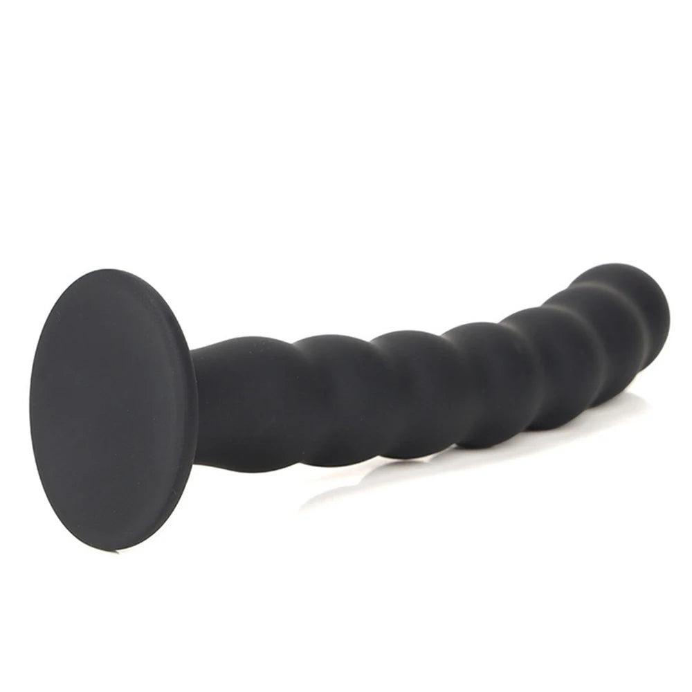 adult Toys for Man and Woman Anal Plug Prostate Massager adult Products Stimulator With Strong Sucker Silicone Bead Dildo