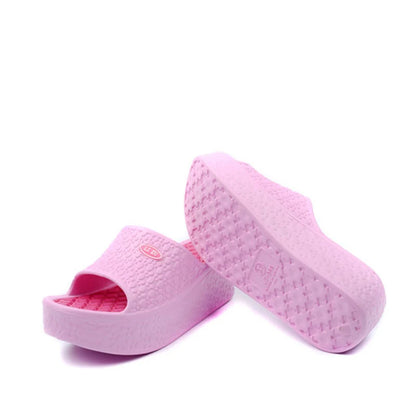 Summer Woman Slippers Thick Bottom Platform Open Toe Females Shoes Solid Non Slip Ladies Sandals Wear-resistant Slides 2022 New