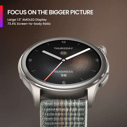 Amazfit Balance 46mm Smart Watch 150+Sports Modes 14-Day Battery Dual-Band GPS SmartWatch For Android IOS Phone