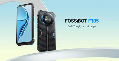 [World Premeire]FOSSiBOT F105 Rugged Smartphone Android 14 OS 10300mAh 12+64GB Mobile Phone 20 MP Camera 6.745" HD+ IPS Phone