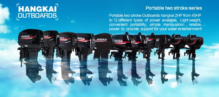 Short Shaft 2 Stroke 18HP Outboard Motor Stand Petrol Engine Inboard Fishing Boat For Sale