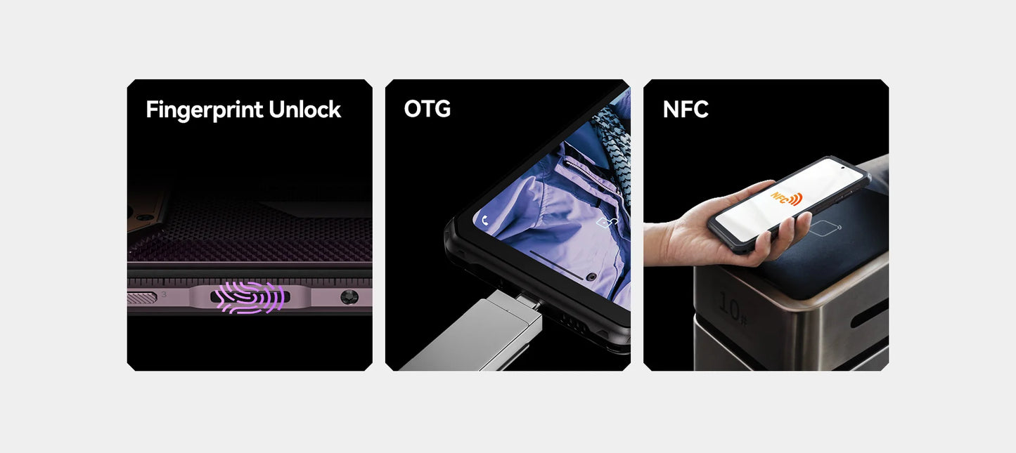 IIIF150 Raptor Rugged Phone 6.8” 120Hz 12GB+256GB Telephone Smartphone 108MP Camera 10000mAh Cell Phone Smartphon 4G Android 13